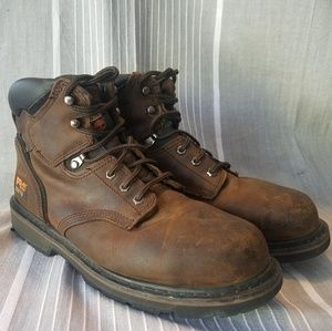 Timberland steel toe work boots
